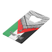 Keffiyeh Écharpe palestinienne tissu traditionnel (Dos Angle)