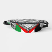 Keffiyeh Écharpe palestinienne tissu traditionnel (Recto)
