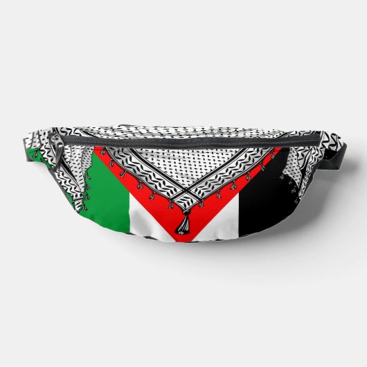 Keffiyeh Écharpe palestinienne tissu traditionnel (Poser)