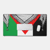 Keffiyeh Écharpe palestinienne tissu traditionnel (Clavier et souris)