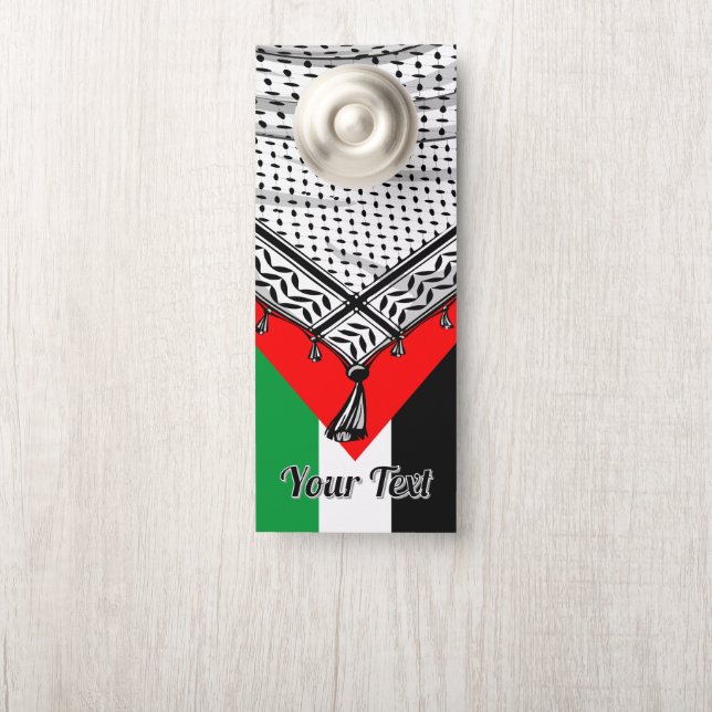 Keffiyeh Palestijnse sjaal Traditionele stof (Op knop)