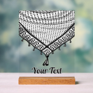Keffiyeh Palestijnse sjaal Traditionele stof Acryl Bord
