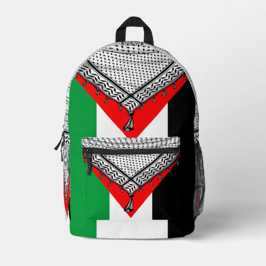 Keffiyeh Palestijnse sjaal Traditionele stof Bedrukte Rugzak (Voorkant)
