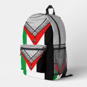 Keffiyeh Palestijnse sjaal Traditionele stof Bedrukte Rugzak