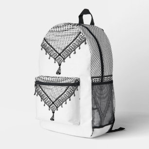 Keffiyeh Palestijnse sjaal Traditionele stof Bedrukte Rugzak