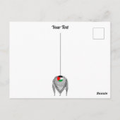 Keffiyeh Palestijnse sjaal Traditionele stof Briefkaart (Achterkant)