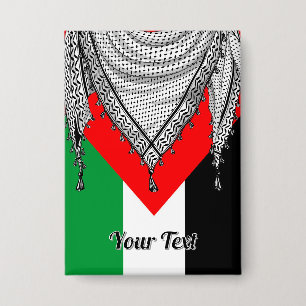 Keffiyeh Palestijnse sjaal Traditionele stof Button
