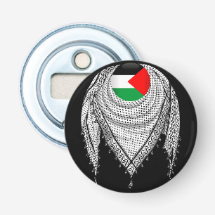 Keffiyeh Palestijnse sjaal Traditionele stof Button Flesopener