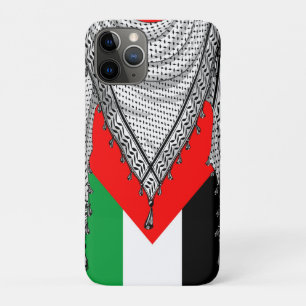 Keffiyeh Palestijnse sjaal Traditionele stof iPhone 11 Pro Hoesje
