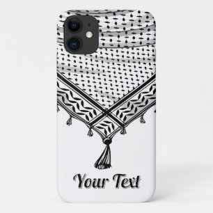 Keffiyeh Palestijnse sjaal Traditionele stof iPhone 11 Hoesje