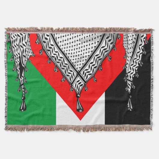 Keffiyeh Palestijnse sjaal Traditionele stof Deken (Voorkant)