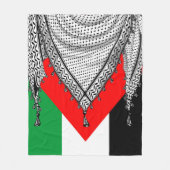 Keffiyeh Palestijnse sjaal Traditionele stof Fleece Deken (Voorkant)