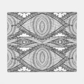 Keffiyeh Palestijnse sjaal Traditionele stof Fleece Deken (Voorkant (Horizontaal))