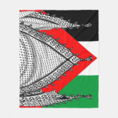 Keffiyeh Palestijnse sjaal Traditionele stof Fleece Deken (Voorkant)