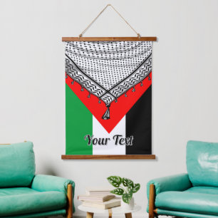 Keffiyeh Palestijnse sjaal Traditionele stof Hangend Wandkleed