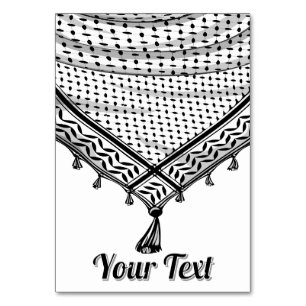 Keffiyeh Palestijnse sjaal Traditionele stof Kaart