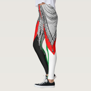 Keffiyeh Palestijnse sjaal Traditionele stof Leggings