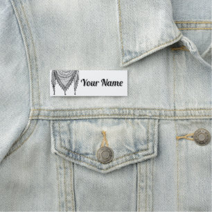 Keffiyeh Palestijnse sjaal Traditionele stof Naamplaatje