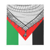 Keffiyeh Palestijnse sjaal Traditionele stof Notitieblok (Voorkant)