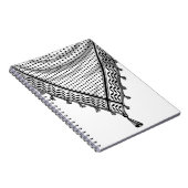 Keffiyeh Palestijnse sjaal Traditionele stof Notitieboek (Rechterzijde)