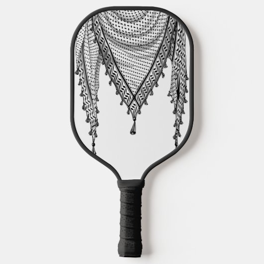 Keffiyeh Palestijnse sjaal Traditionele stof Pickleball Paddle (Achterkant)