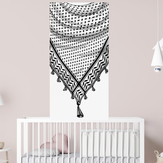 Keffiyeh Palestijnse sjaal Traditionele stof Poster (Kinderkamer 2)