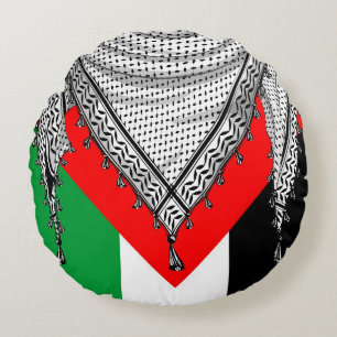 Keffiyeh Palestijnse sjaal Traditionele stof Rond Kussen