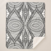 Keffiyeh Palestijnse sjaal Traditionele stof Sherpa Deken (Voorkant)