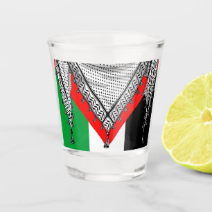 Keffiyeh Palestijnse sjaal Traditionele stof Shot Glas