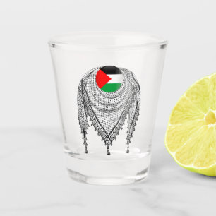 Keffiyeh Palestijnse sjaal Traditionele stof Shot Glas