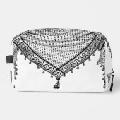 Keffiyeh Palestijnse sjaal Traditionele stof Toilettasje (Voorkant)