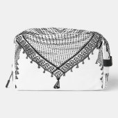 Keffiyeh Palestijnse sjaal Traditionele stof Toilettasje (Achterkant)