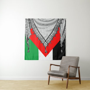 Keffiyeh Palestijnse sjaal Traditionele stof Wandkleed