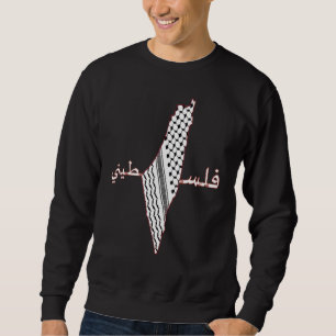Keffiyeh Palestine Map Arabic Scarf Shemagh Bleke Trui