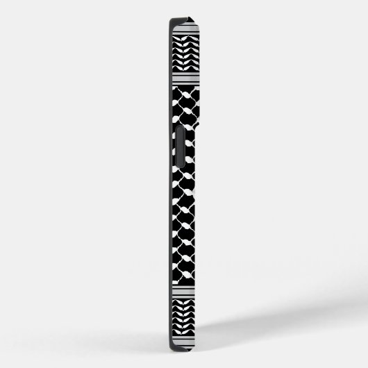 Keffiyeh Palestine Patroon Wit Case-Mate iPhone Case (Achterkant / Rechts)