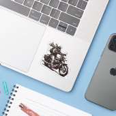 KEFFIYEH RIDER STICKER (Laptop met iPhone)