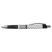 Keffiyeh Stylo Noir (Haut)