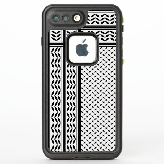 Keffiyeh Symbool van het Palestijnse Verzetspatroo (Achterkant)