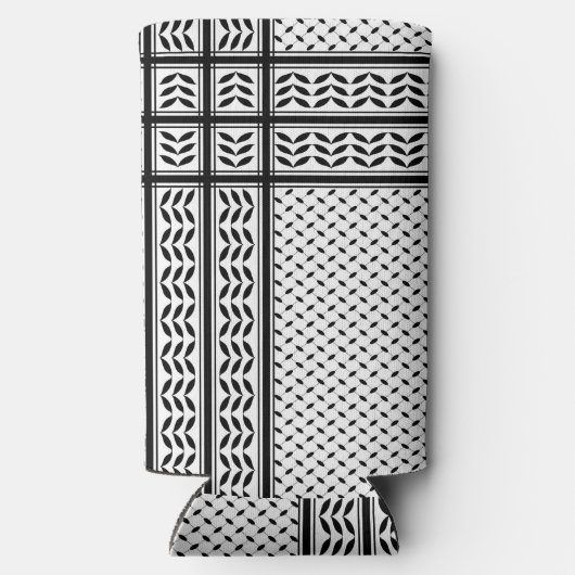 Keffiyeh Symbool van het Palestijnse Verzetspatroo (Achterkant)