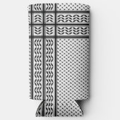 Keffiyeh Symbool van het Palestijnse Verzetspatroo (Voorkant)