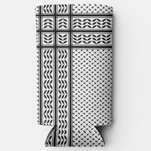 Keffiyeh Symbool van het Palestijnse Verzetspatroo (Voorkant)