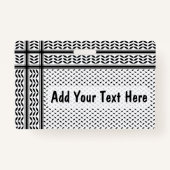 Keffiyeh Symbool van het Palestijnse Verzetspatroo Badge (Achterkant)