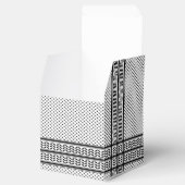 Keffiyeh Symbool van het Palestijnse Verzetspatroo Bedankdoosjes (Geopend)
