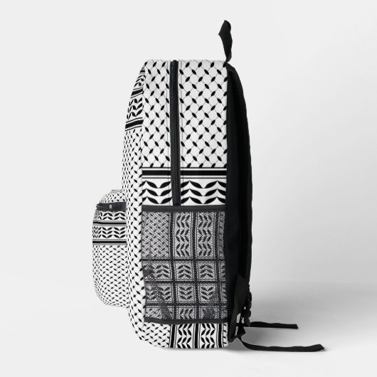 Keffiyeh Symbool van het Palestijnse Verzetspatroo Bedrukte Rugzak (Rechts)