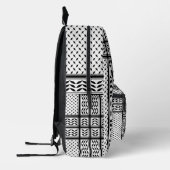 Keffiyeh Symbool van het Palestijnse Verzetspatroo Bedrukte Rugzak (Links)