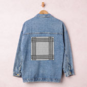 Keffiyeh Symbool van het Palestijnse Verzetspatroo Denim Jacket (Hangar)