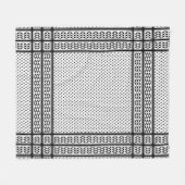 Keffiyeh Symbool van het Palestijnse Verzetspatroo Fleece Deken (Voorkant (Horizontaal))