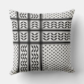 Keffiyeh Symbool van het Palestijnse Verzetspatroo Kussen (Achterkant)