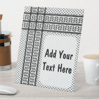 Keffiyeh Symbool van het Palestijnse Verzetspatroo