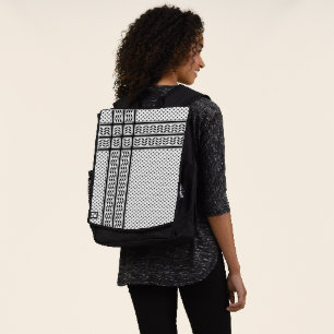 Keffiyeh Symbool van het Palestijnse Verzetspatroo Rugtassen